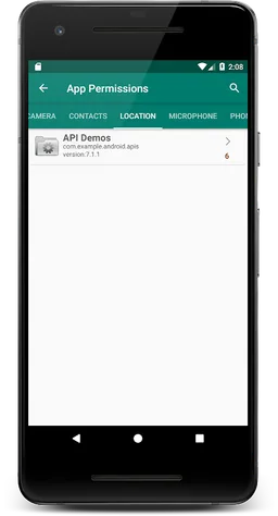 App Permissions screenshot 10