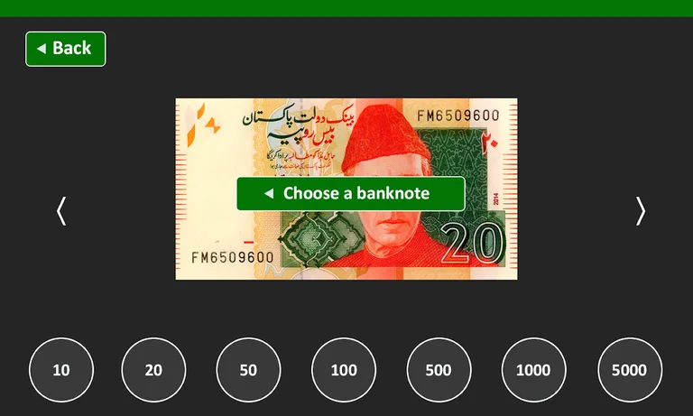 Pakistani Banknotes screenshot 1