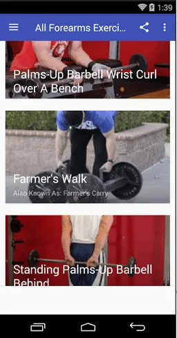 All Forearms Exercises screenshot 4