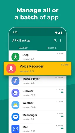 APK Backup & App Recovery screenshot 9
