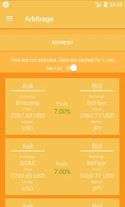 BTC Ticker screenshot 5
