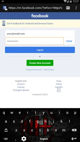 Ac Milan Keyboard screenshot 2