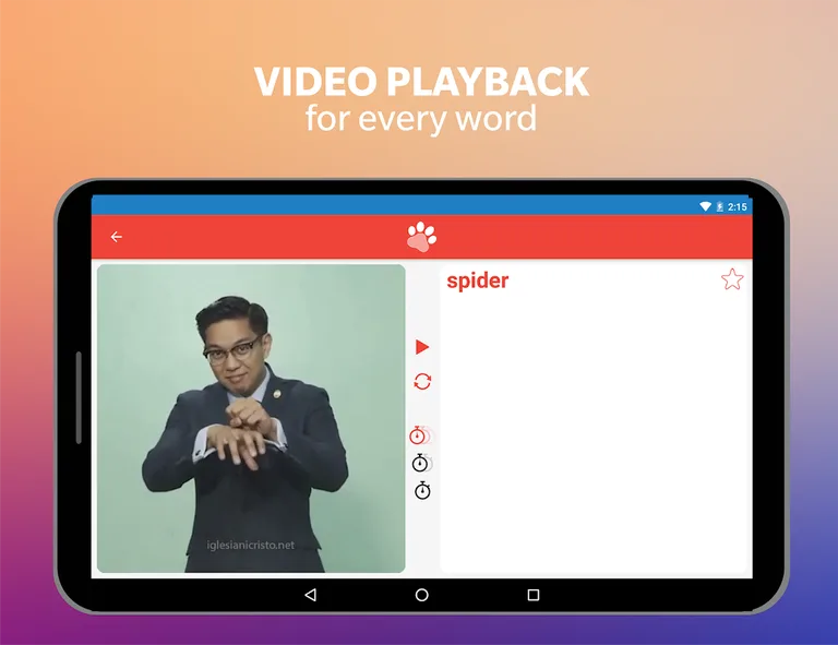 Iglesia Ni Cristo Sign Language App screenshot 13