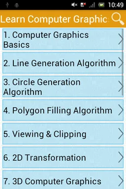 Learn Computer Graphics screenshot 1