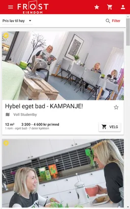 Frost Bolig screenshot 1