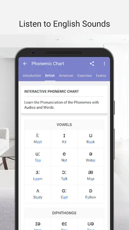 English Phonetics & Vocabulary screenshot 5