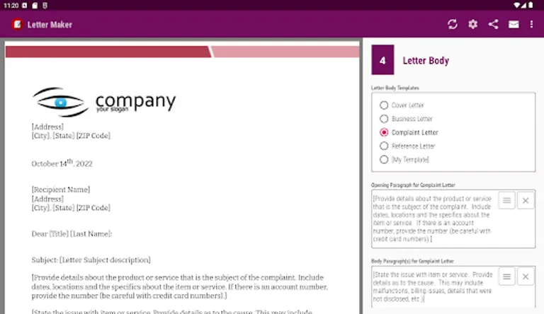 Letter Maker screenshot 19