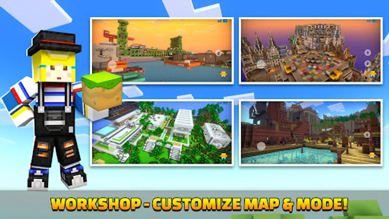 Cops N Robbers:Pixel Craft Gun screenshot 6