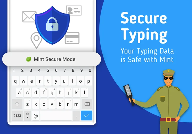 Mint Keyboard - Stickers, Font & Themes screenshot 3