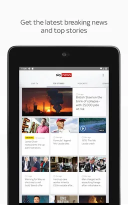 Sky News: Breaking, UK, & World screenshot 12