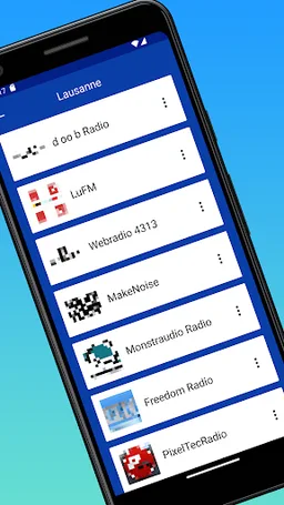 Vertical Radio App Schweiz FM screenshot 2