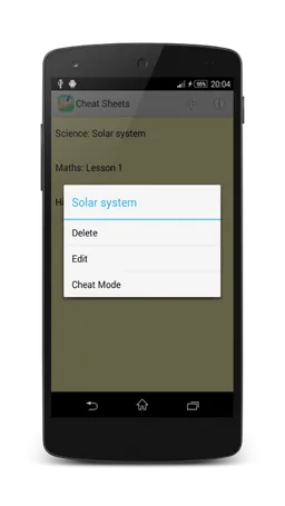 Cheat Sheets screenshot 6