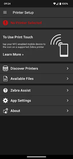 Zebra Printer Setup Utility screenshot 3