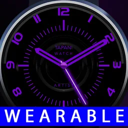 Artist wearable watch face icon