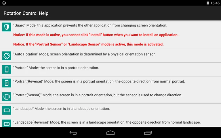 Rotation Control screenshot 6