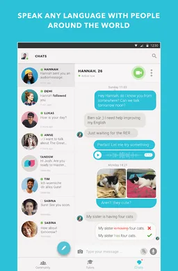 Tandem Language Exchange: Speak & learn languages screenshot 11