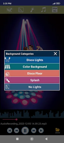 Party Dance Lights Music Flash screenshot 5