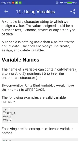 Learn Unix & Shell Programming screenshot 7