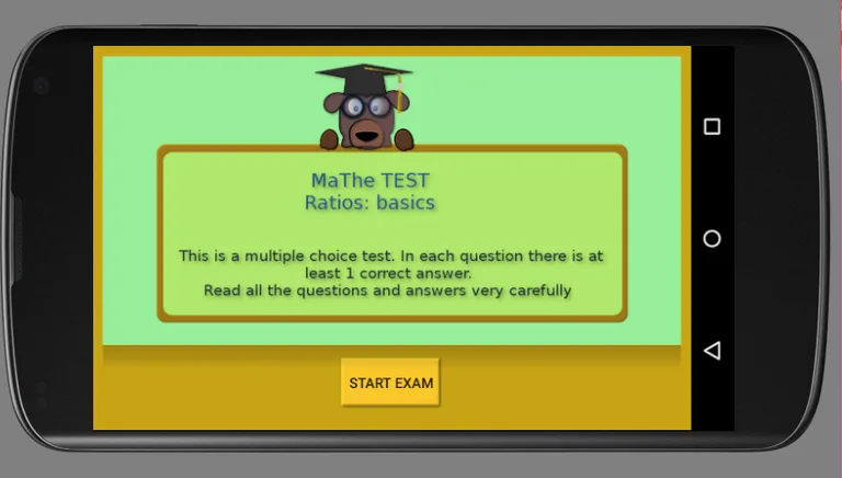 Math Test - Ratios screenshot 2