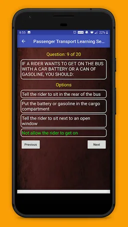 Passenger Transport Test - CDL screenshot 3