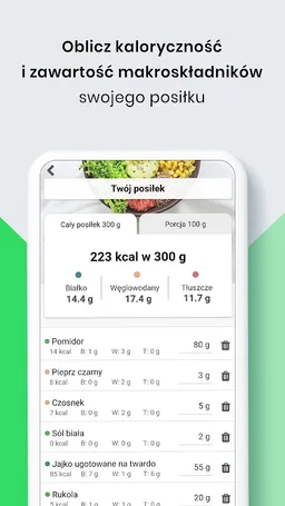 Kalkulator Kalorii screenshot 5