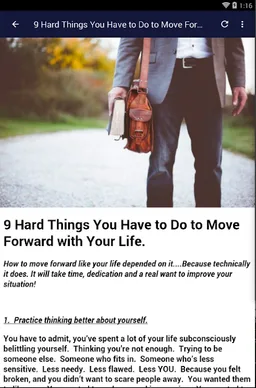 HOW TO MOVE ON screenshot 8