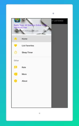 Radio Togo FM + Radio Togo App screenshot 4