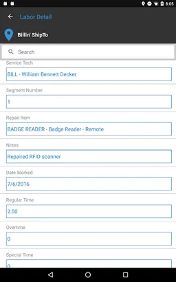 Service Pro Mobile 3 screenshot 10
