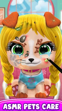 Hairstyle: pet care salon game screenshot 4