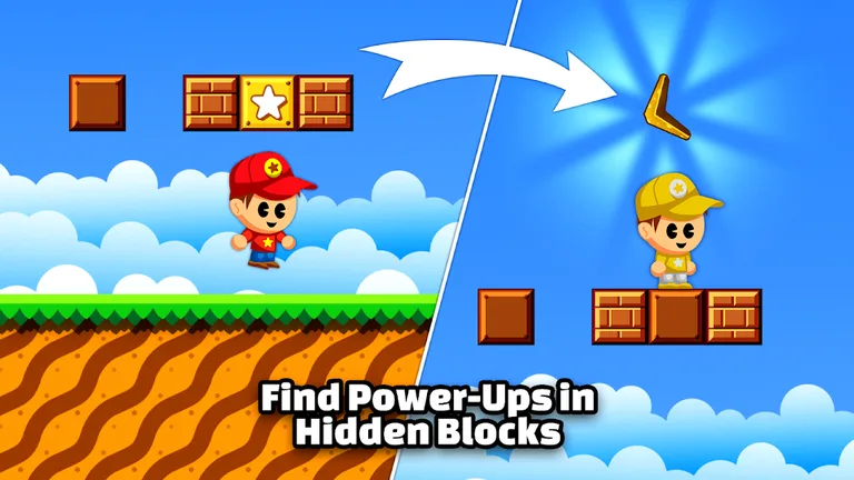 Tom's World - Run And Jump screenshot 2