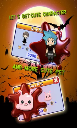 Soul Eater Monsters Swipe Balls Color to Matching in Manga & Anime Game screenshot 3