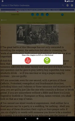 Prophet Kacou (text + audio) screenshot 24