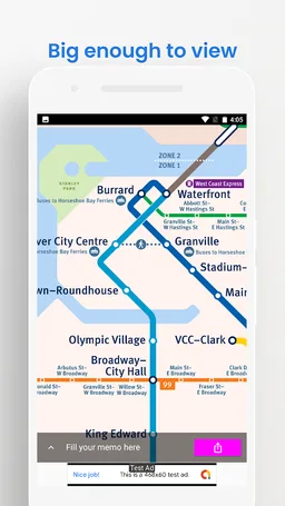 VANCOUVER METRO SKYTRAIN BLINE screenshot 6