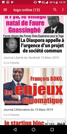 Togo actualité screenshot 3