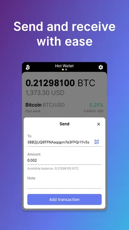Bitcoin Wallet for COINiD screenshot 2