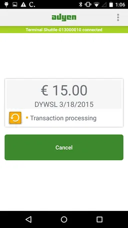 Adyen screenshot 3