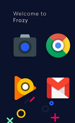Frozy / Material Design Icon Pack screenshot 1