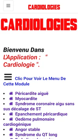 Cardiology screenshot 1
