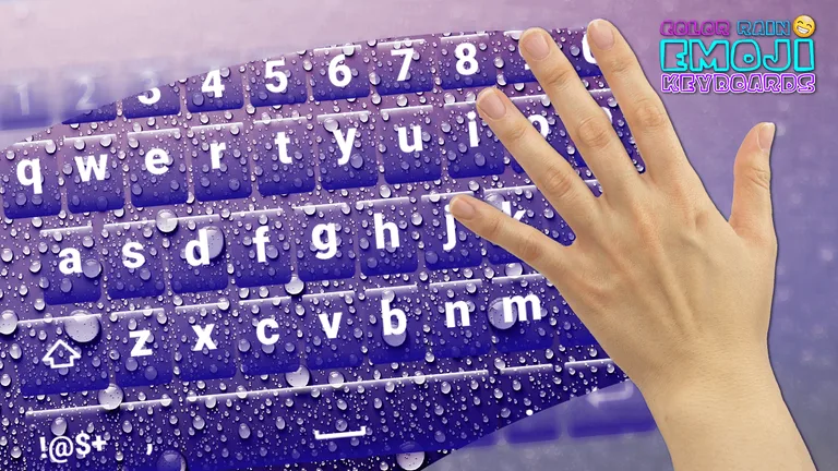 Color Rain Emoji Keyboards screenshot 6
