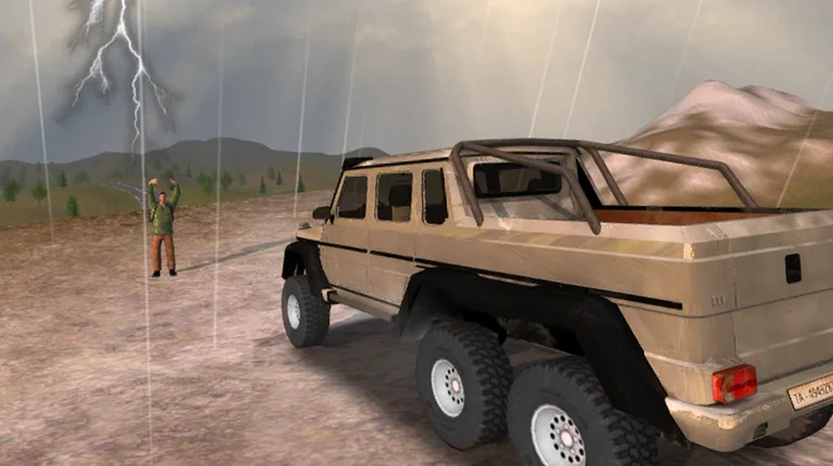 6x6 Offroad Truck Driving Simulator screenshot 7