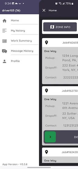 Cabbus Partner screenshot 1
