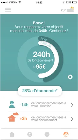Connected Thermostat screenshot 5