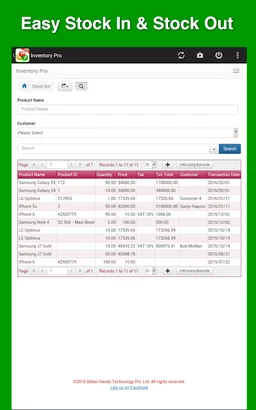 Inventory, expense tracking an screenshot 5