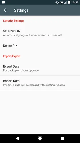 eZ Password Manager screenshot 7