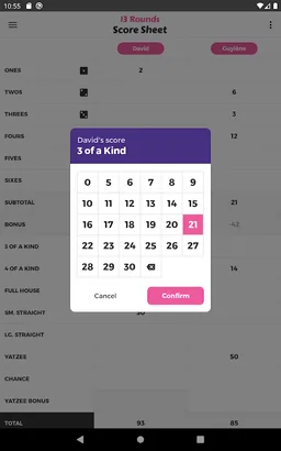 13 Rounds Score Sheet screenshot 3