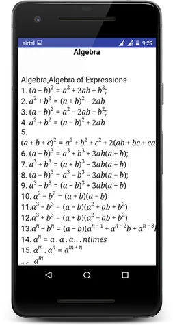 Maths screenshot 1