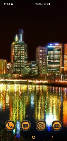 Night City Lights Live Wallpaper screenshot 6