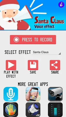 Santa Claus Voice Effect screenshot 4