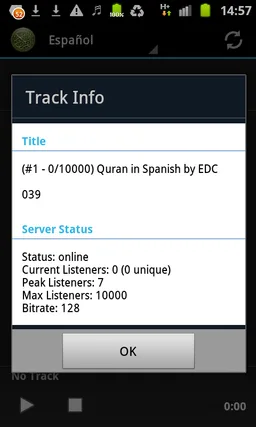 Quran Audio Translation Radio screenshot 7