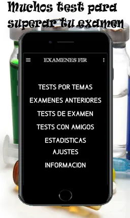Test y examenes FIR screenshot 5
